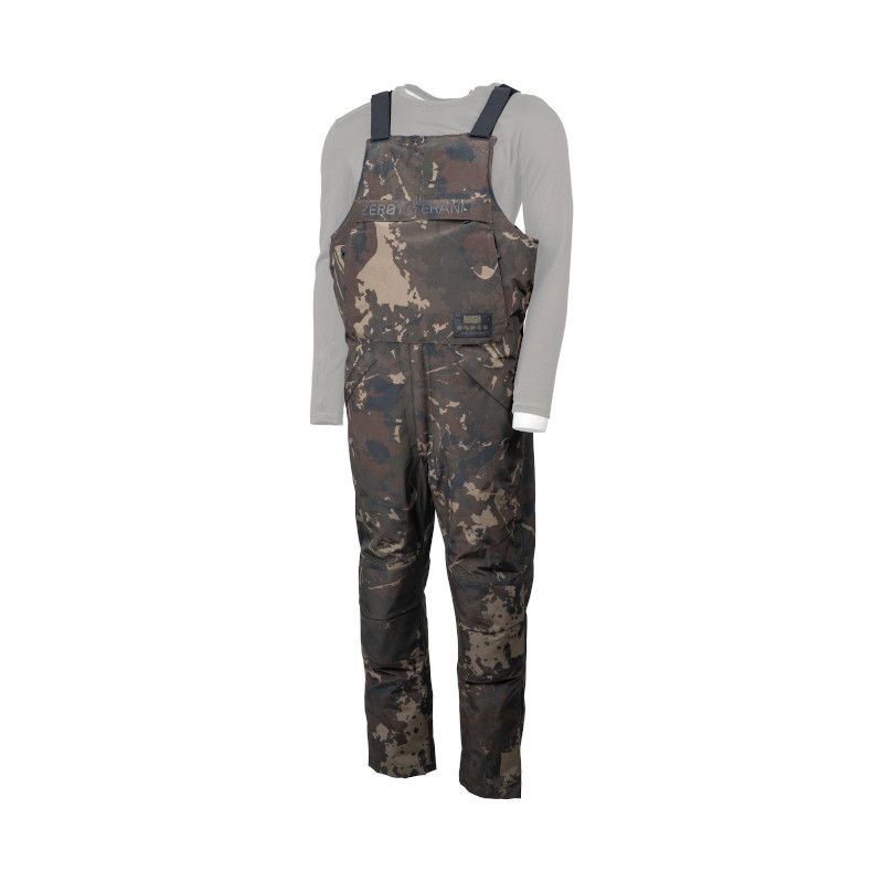 Nash Zero Tolerance Helluva Waterproof Bib & Brace Camo